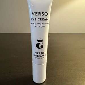 Verso Eye Cream Extra Nourishing with Oat 20 ml .67 oz Full Size NEW